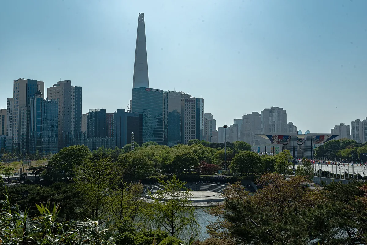 86 아시안게임을 위해 만든 서울 올림픽공원